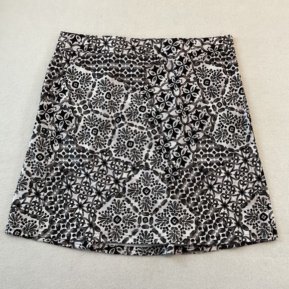 Ripskirt Hawaii Dresses & Skirts - RipSkirt Hawaii Length 2 Wrap Skirt Mosaic Black White Large Swimsuit Coverup